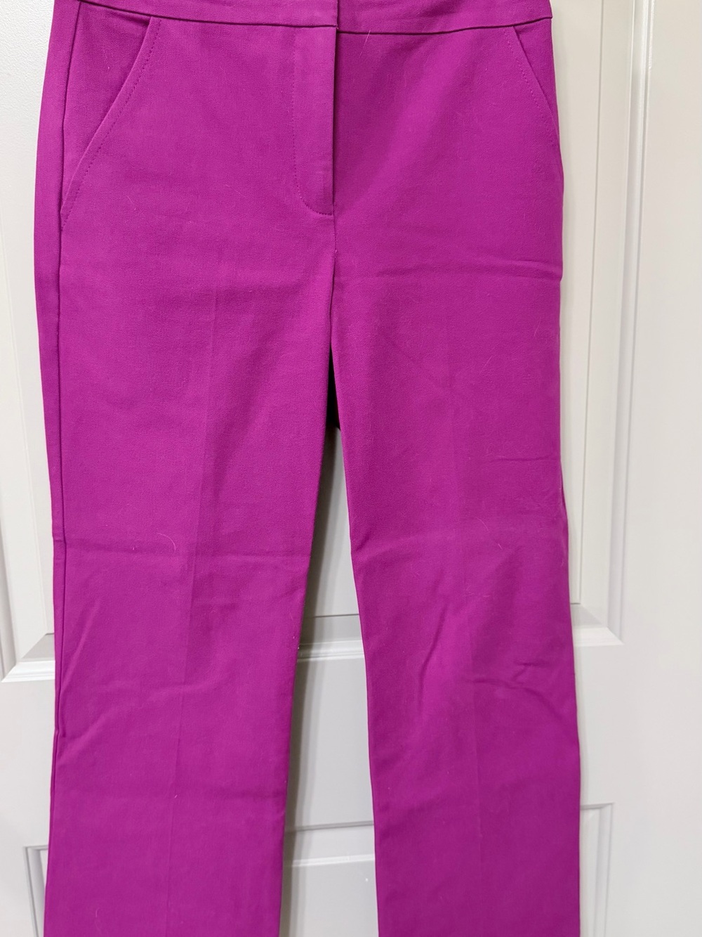 Trina Turk Magenta Skirt or Pant Waistband Detail